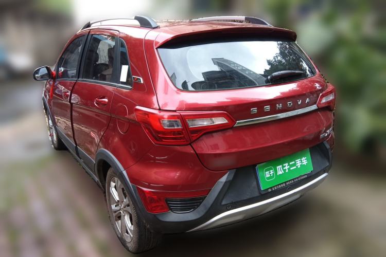 Used BAIC Senova X25 2015 1.5L manual Comfort trim level Rear Left 45 Deg