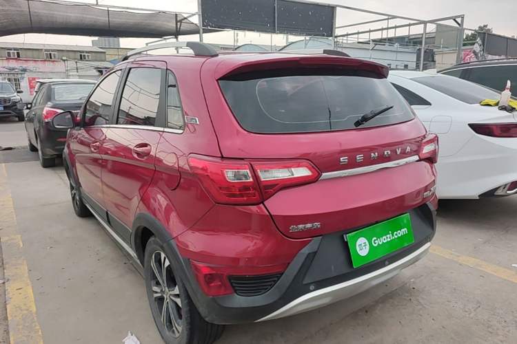 Used BAIC Senova X25 2015 1.5L Manual Elite Edition Rear Left 45 Deg