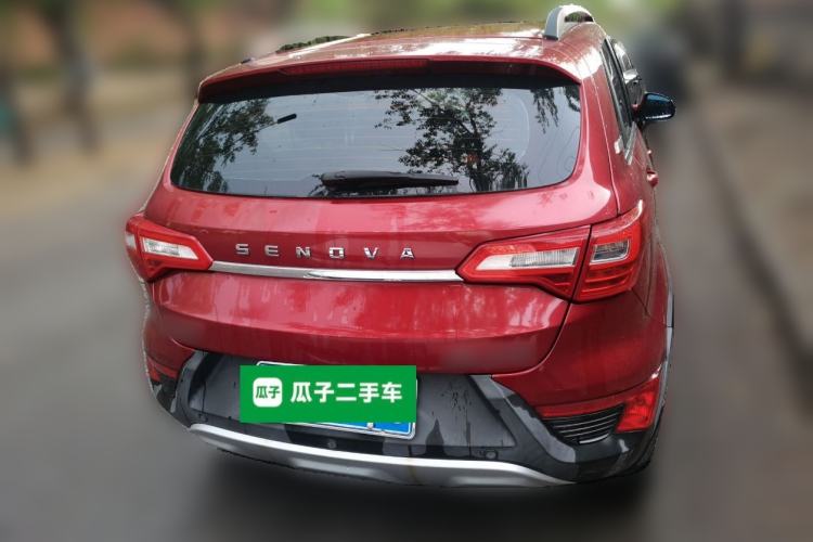 Used BAIC Senova X25 2015 1.5L Manual Elite Edition Rear