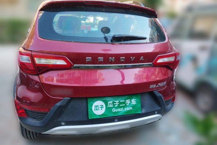 Used BAIC Senova X25 2015 1.5L Manual Elite Edition Rear