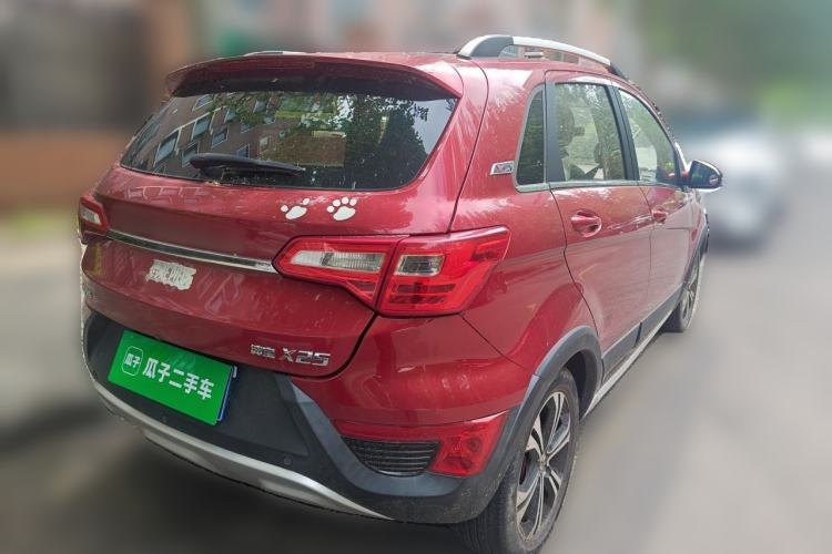 Used BAIC Senova X25 2015 1.5L automatic luxury version Rear Right 45 Deg