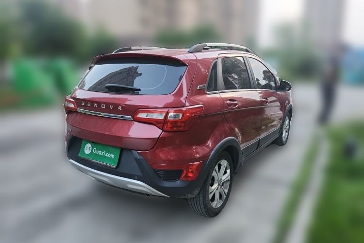 Used BAIC Senova X25 2015 1.5L manual Comfort trim level Rear Right 45 Deg