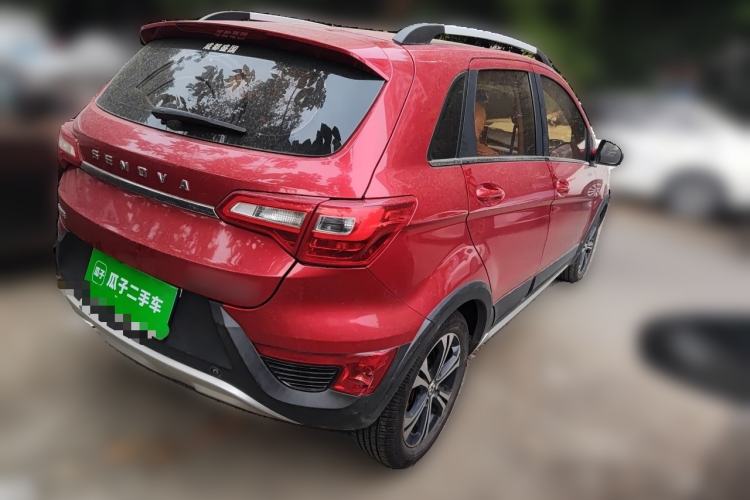 Used BAIC Senova X25 2015 1.5L Manual Elite Edition Rear Right 45 Deg