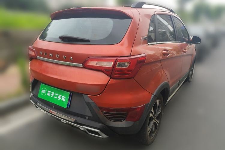 Used BAIC Senova X25 2015 1.5L Automatic Elite Model Rear Right 45 Deg
