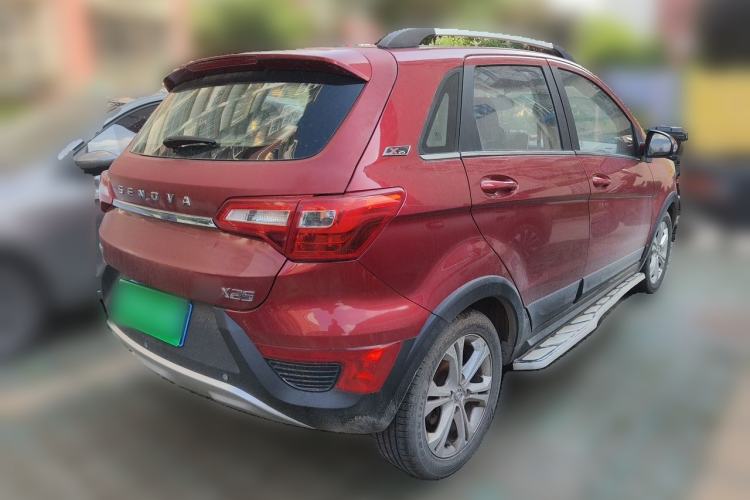 Used BAIC Senova X25 2015 1.5L manual Comfort trim level Rear Right 45 Deg