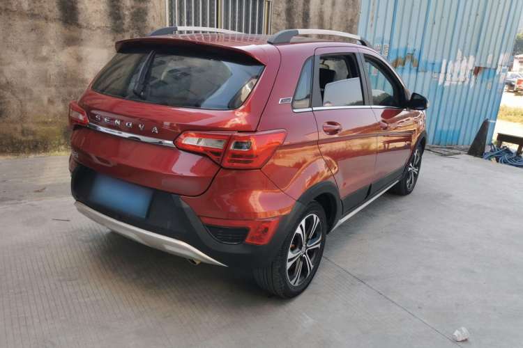 Used BAIC Senova X25 2015 1.5L Manual Elite Edition Rear Right 45 Deg