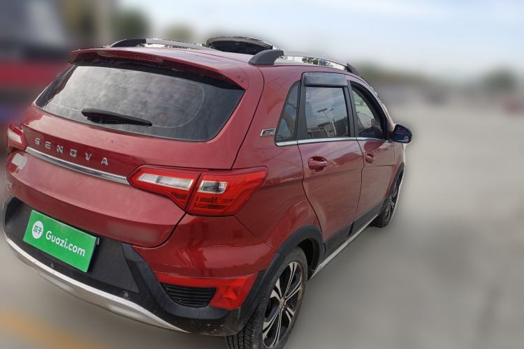 Used BAIC Senova X25 2015 1.5L Automatic Elite Model Rear Right 45 Deg