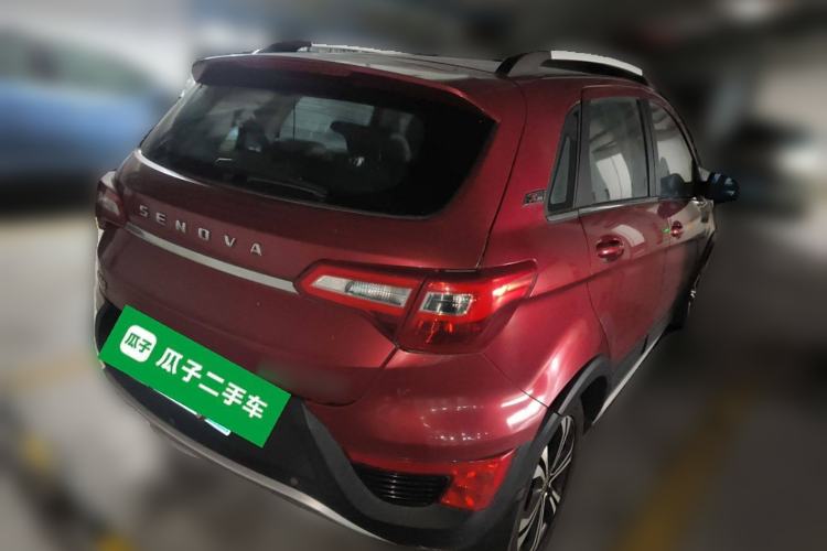 Used BAIC Senova X25 2015 1.5L Manual Elite Edition Rear Right 45 Deg