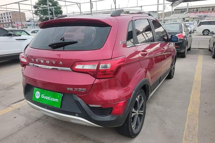 Used BAIC Senova X25 2015 1.5L Manual Elite Edition Rear Right 45 Deg
