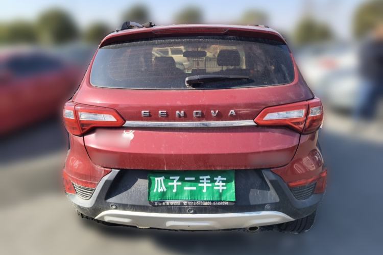 Used BAIC Senova X25 2015 1.5L Manual Elite Edition Rear