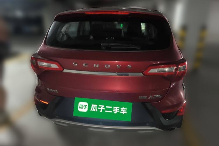 Used BAIC Senova X25 2015 1.5L Manual Elite Edition Rear