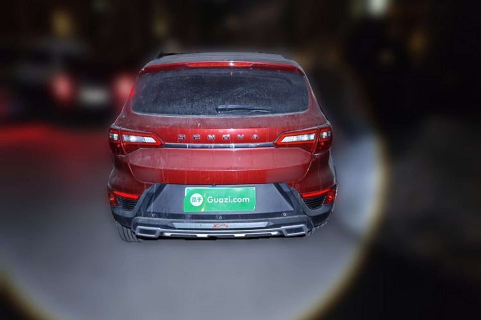 Used BAIC Senova X25 2015 1.5L Manual Elite Edition Rear
