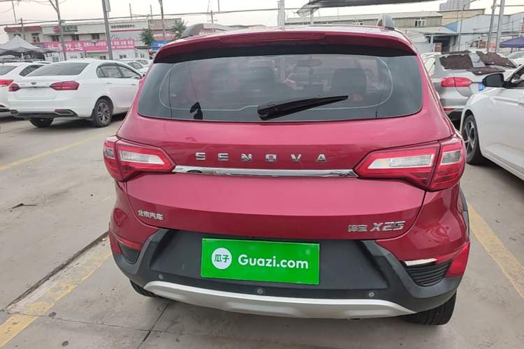 Used BAIC Senova X25 2015 1.5L Manual Elite Edition Rear