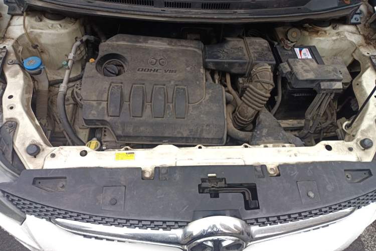 Used BAIC Senova X25 2015 1.5L Manual Elite Edition Engine Bay