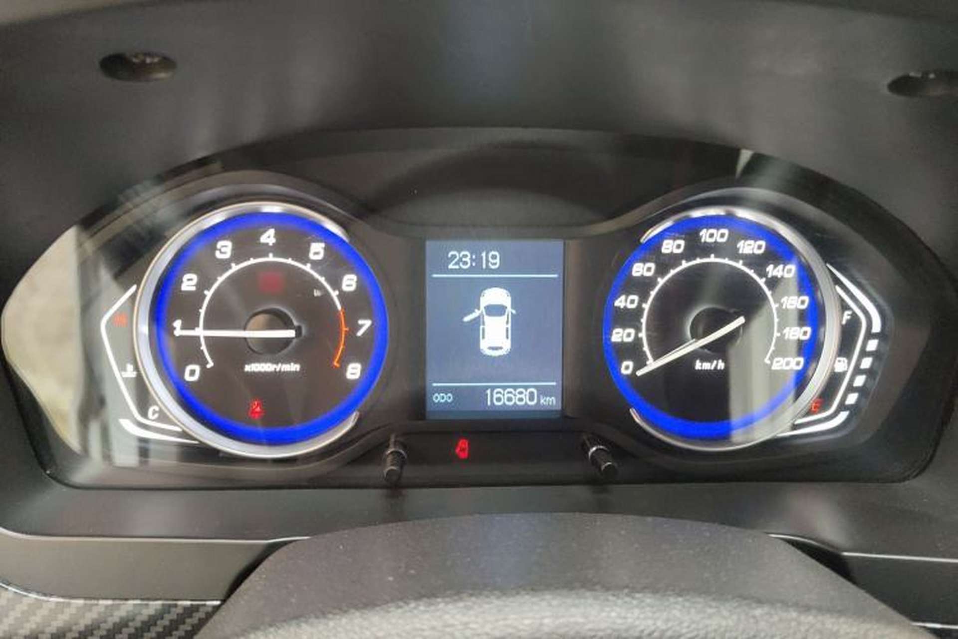Used BAIC Senova X25 2015 1.5L Manual Elite Edition Instrument Cluster