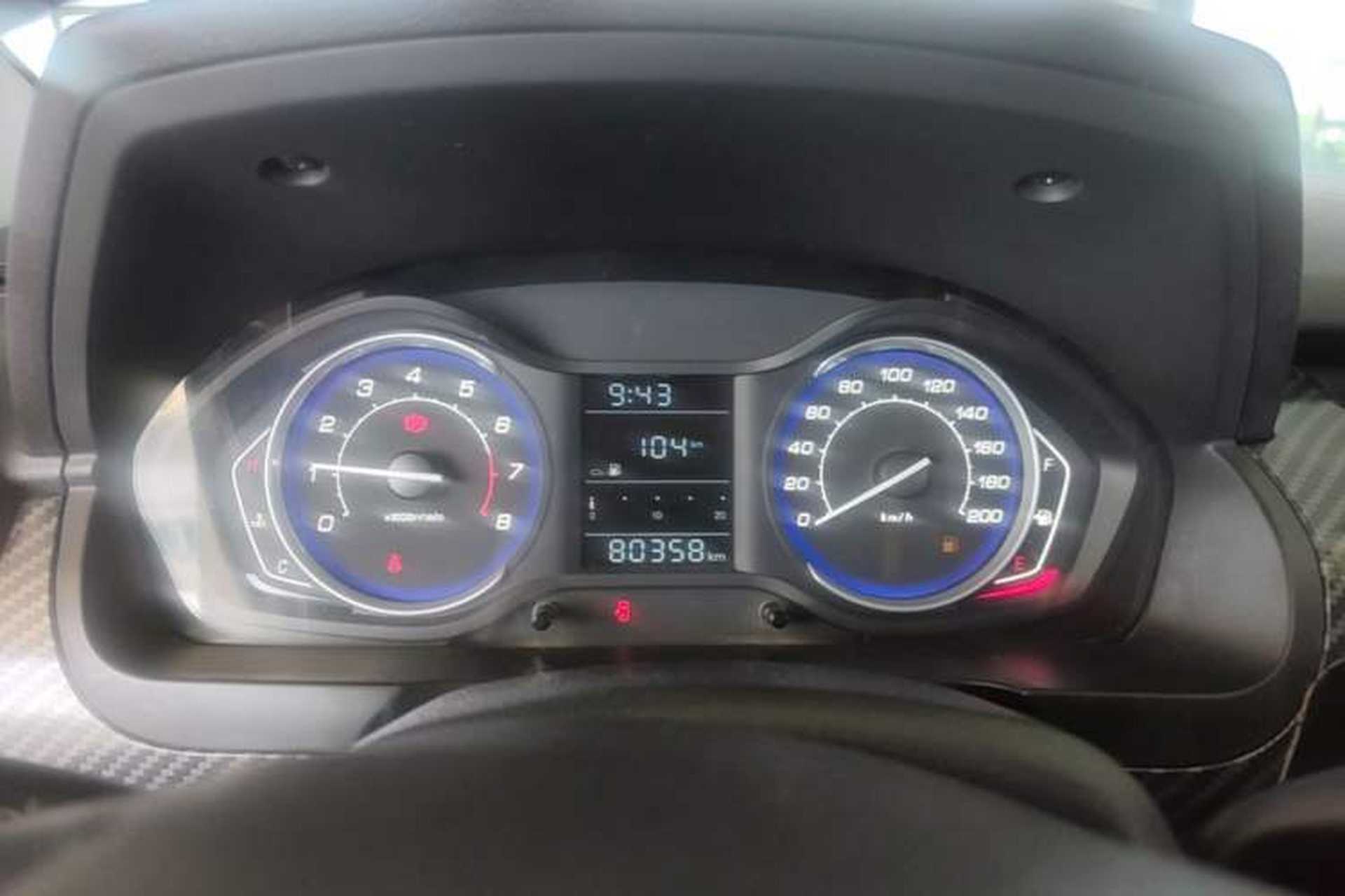 Used BAIC Senova X25 2015 1.5L manual Comfort trim level Instrument Cluster