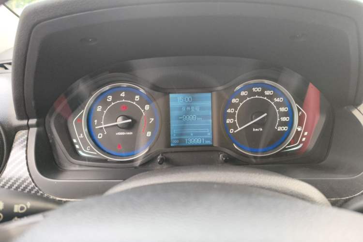 Used BAIC Senova X25 2015 1.5L Manual Elite Edition Instrument Cluster