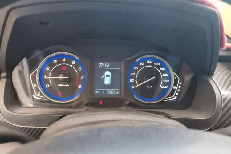Used BAIC Senova X25 2015 1.5L Manual Elite Edition Instrument Cluster