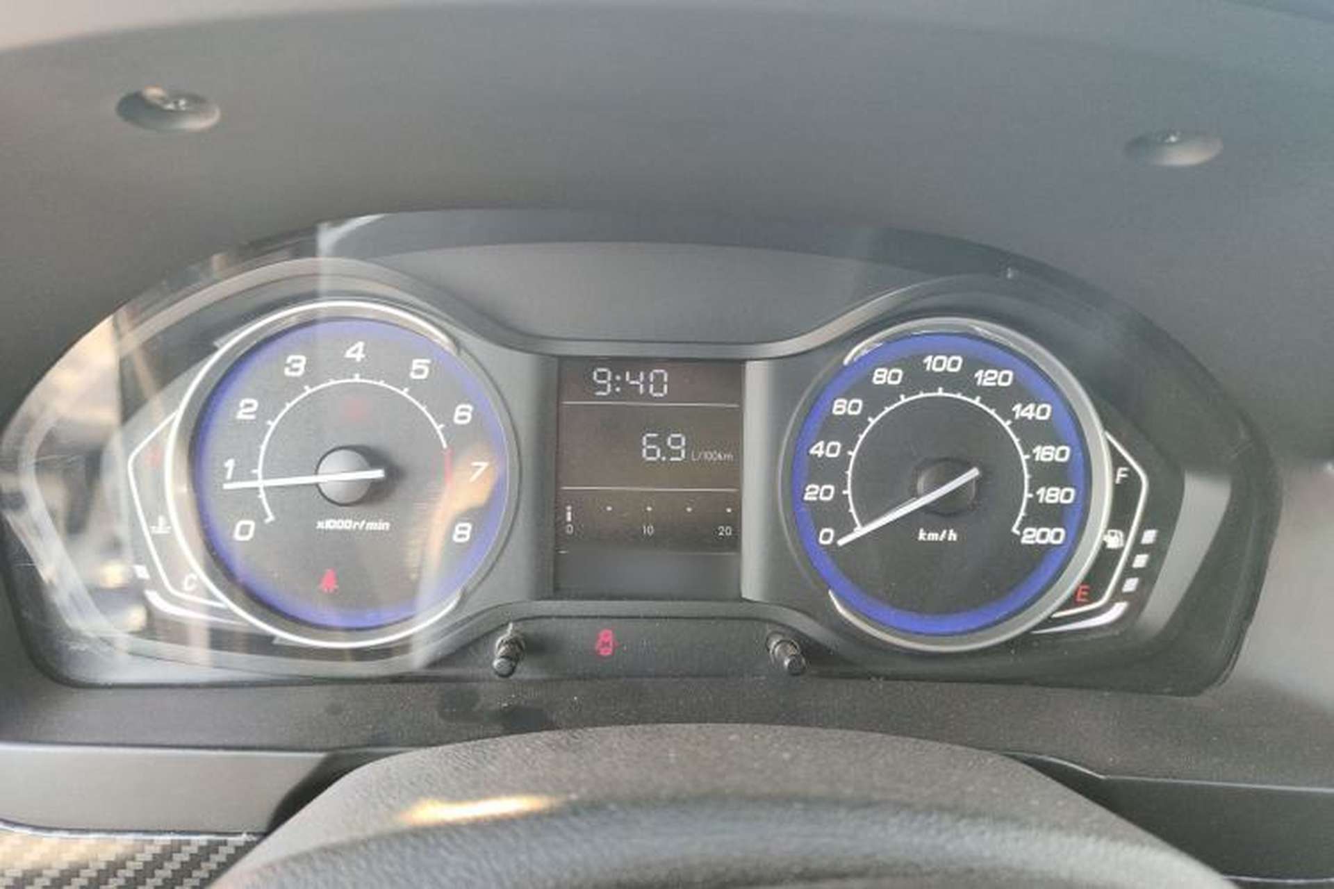 Used BAIC Senova X25 2015 1.5L manual Comfort trim level Instrument Cluster