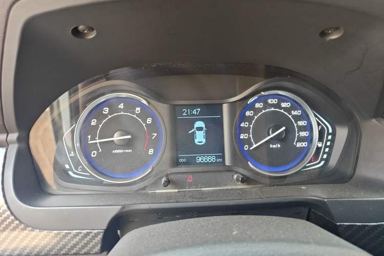 Used BAIC Senova X25 2015 1.5L Manual Elite Edition Instrument Cluster