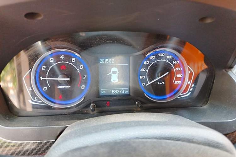 Used BAIC Senova X25 2015 1.5L Manual Elite Edition Instrument Cluster