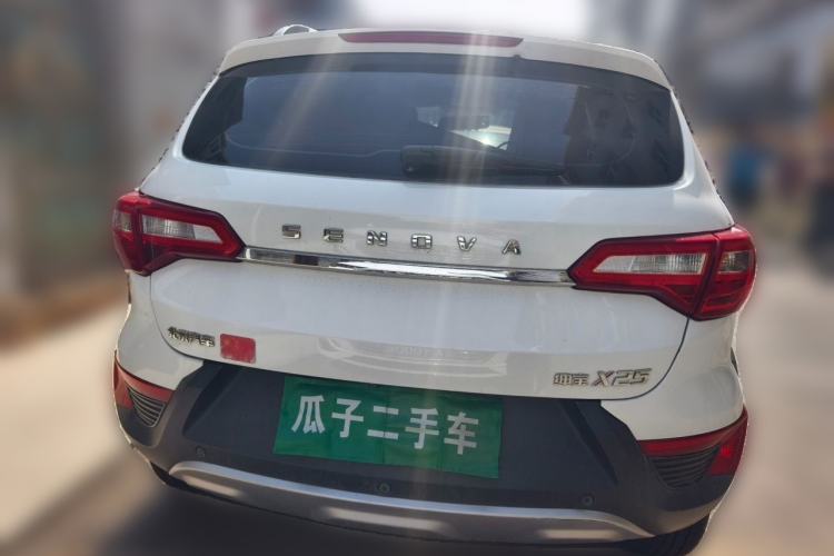 Used BAIC Senova X25 2015 1.5L Manual Elite Edition Rear