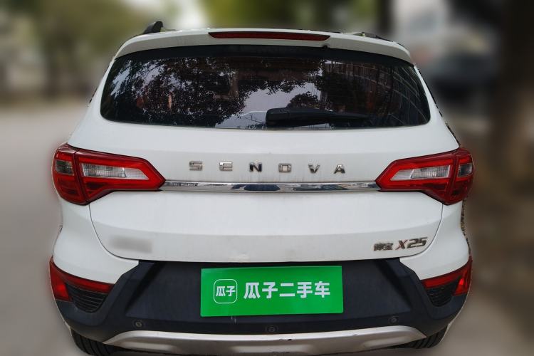Used BAIC Senova X25 2015 1.5L Manual Elite Edition Rear