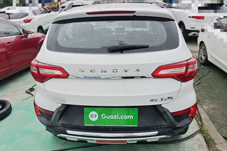 Used BAIC Senova X25 2015 1.5L manual Comfort trim level Rear