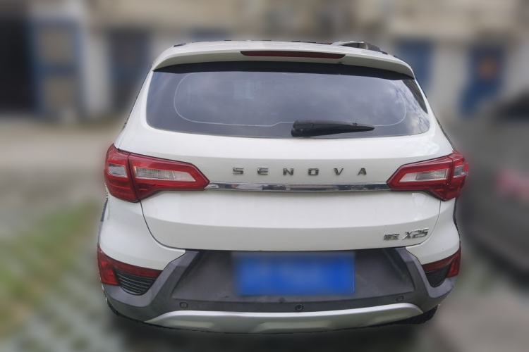 Used BAIC Senova X25 2015 1.5L Automatic Elite Model Rear