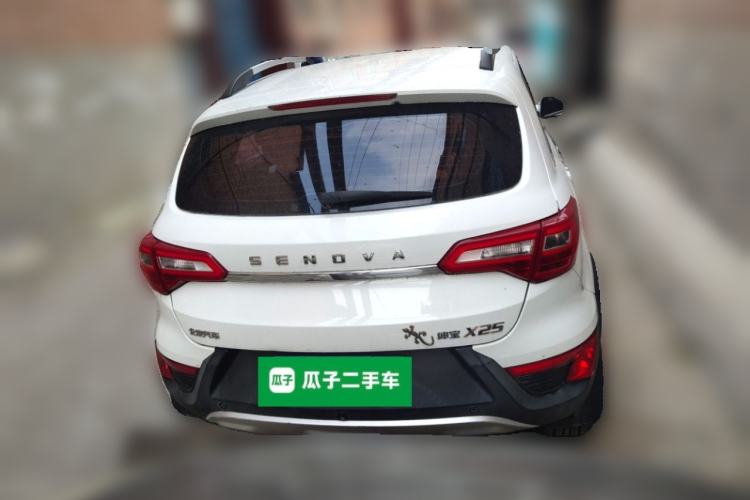 Used BAIC Senova X25 2015 1.5L Manual Elite Edition Rear