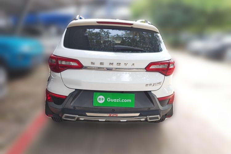Used BAIC Senova X25 2015 1.5L manual Comfort trim level Rear