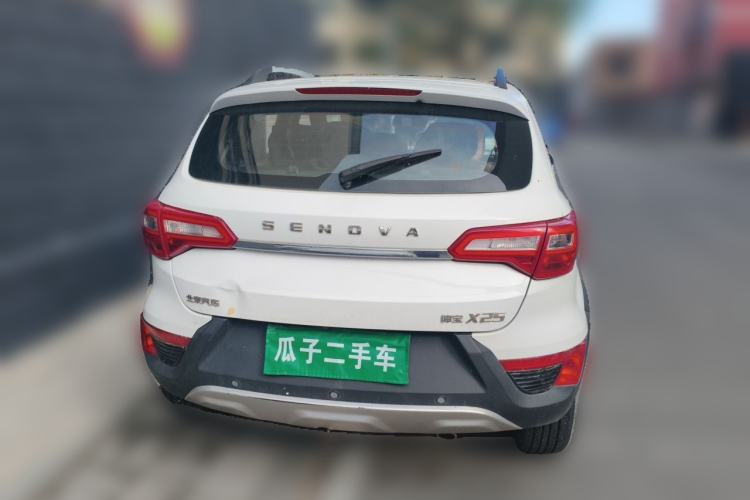 Used BAIC Senova X25 2015 1.5L Manual Elite Edition Rear