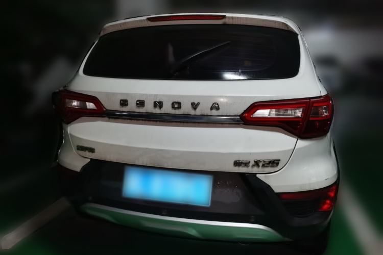Used BAIC Senova X25 2015 1.5L Manual Elite Edition Rear