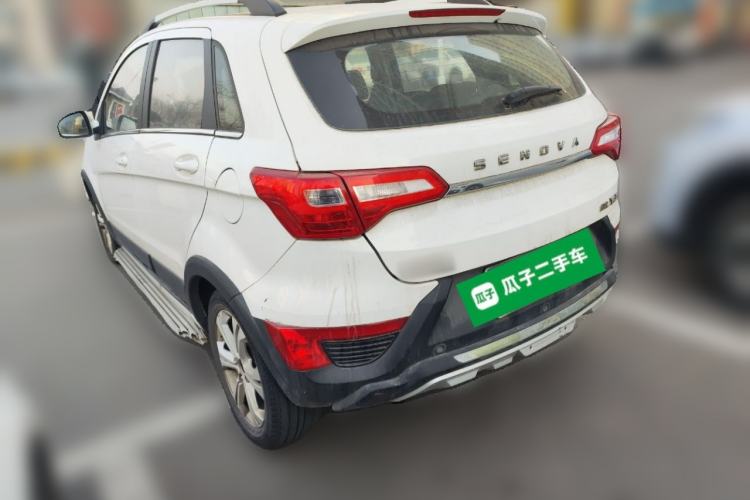 Used BAIC Senova X25 2015 1.5L manual Comfort trim level Rear Left 45 Deg