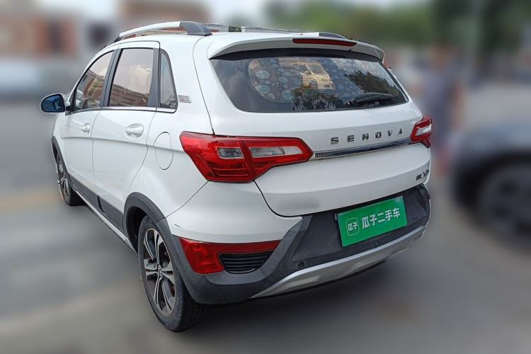 Used BAIC Senova X25 2015 1.5L automatic luxury version Rear Left 45 Deg