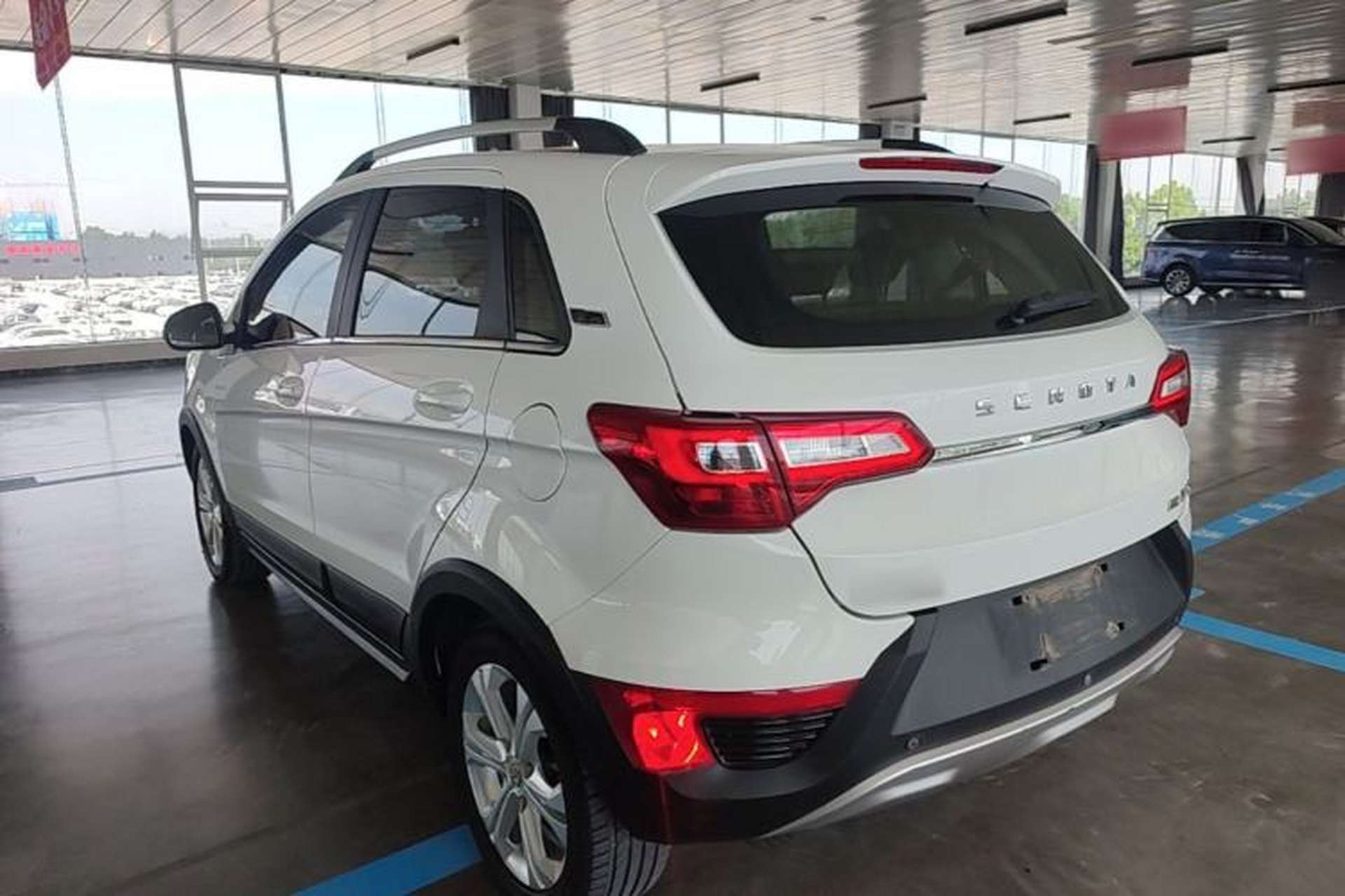 Used BAIC Senova X25 2015 1.5L manual Comfort trim level Rear Left 45 Deg