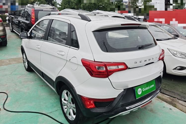 Used BAIC Senova X25 2015 1.5L manual Comfort trim level Rear Left 45 Deg