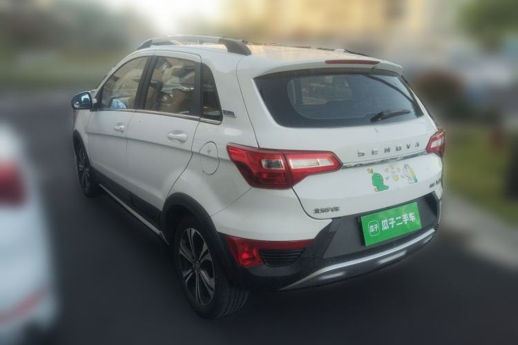 Used BAIC Senova X25 2015 1.5L Automatic Elite Model Rear Left 45 Deg