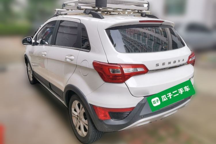 Used BAIC Senova X25 2015 1.5L manual Comfort trim level Rear Left 45 Deg