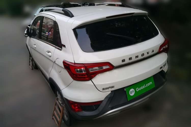 Used BAIC Senova X25 2015 1.5L manual Comfort trim level Rear Left 45 Deg