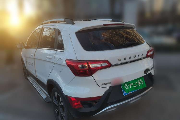 Used BAIC Senova X25 2015 1.5L Manual Elite Edition Rear Left 45 Deg