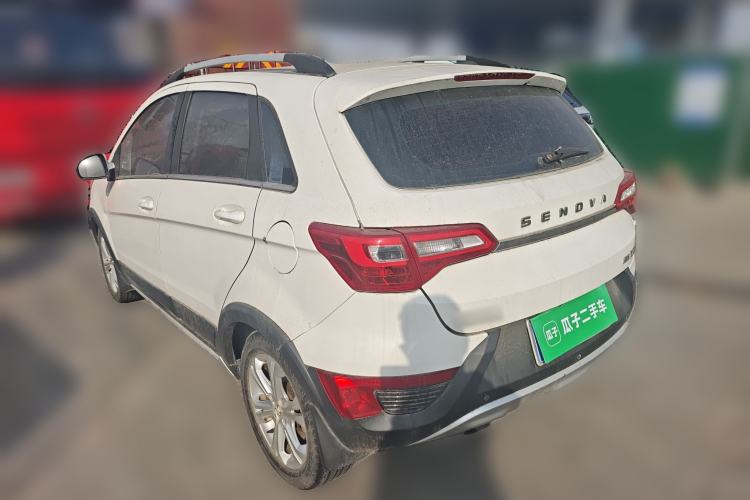 Used BAIC Senova X25 2015 1.5L manual Comfort trim level Rear Left 45 Deg