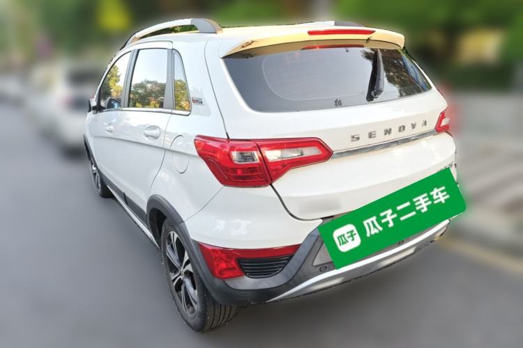 Used BAIC Senova X25 2015 1.5L automatic luxury version Rear Left 45 Deg