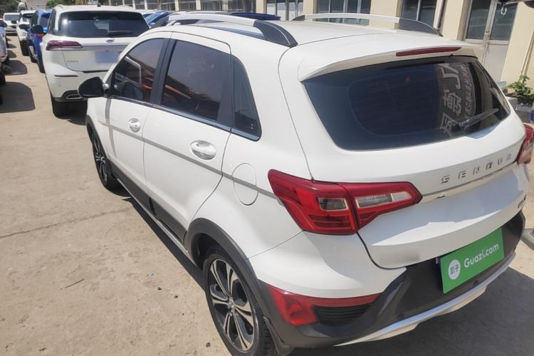 Used BAIC Senova X25 2015 1.5L Automatic Elite Model Rear Left 45 Deg