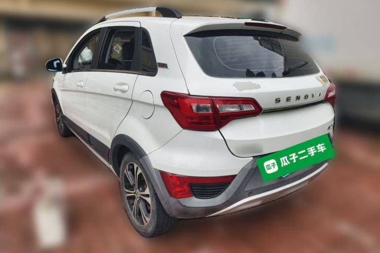 Used BAIC Senova X25 2015 1.5L Automatic Elite Model Rear Left 45 Deg