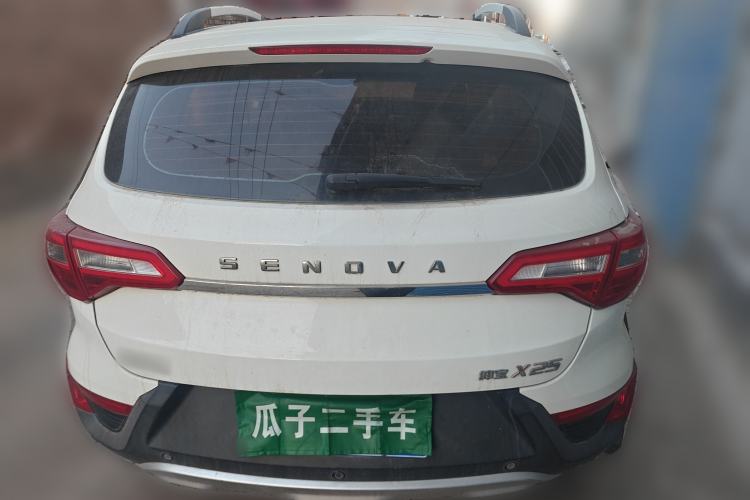 Used BAIC Senova X25 2015 1.5L Manual Elite Edition Rear