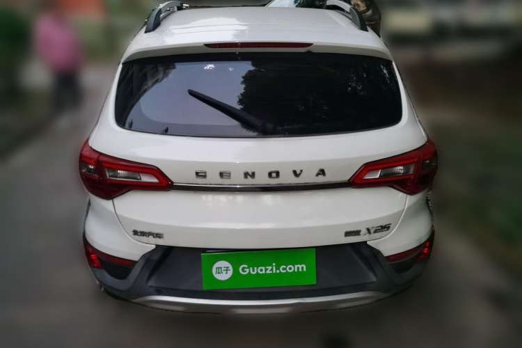 Used BAIC Senova X25 2015 1.5L manual Comfort trim level Rear