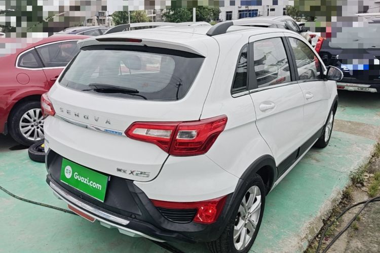 Used BAIC Senova X25 2015 1.5L manual Comfort trim level Rear Right 45 Deg