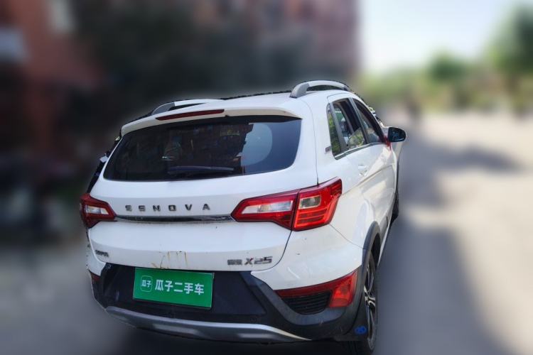 Used BAIC Senova X25 2015 1.5L Manual Elite Edition Rear Right 45 Deg