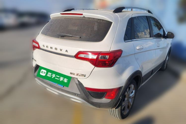 Used BAIC Senova X25 2015 1.5L manual Comfort trim level Rear Right 45 Deg